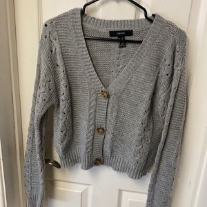 Adorable crop comfy sweater